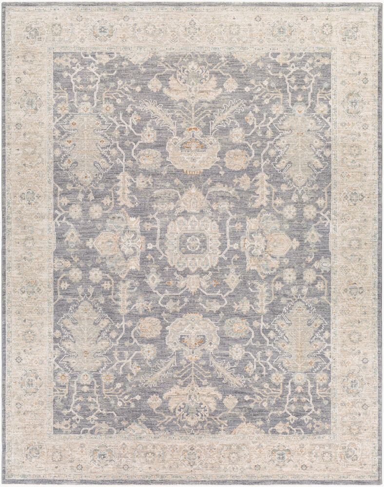 Avant Garde Machine Woven Rug — Brown/Charcoal Livabliss Area Rug