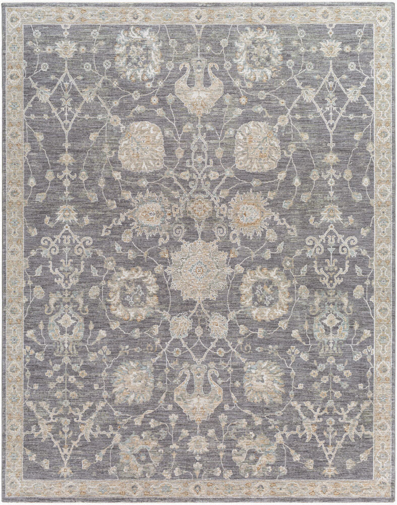 Avant Garde Machine Woven Rug — Brown/Charcoal Livabliss Area Rug