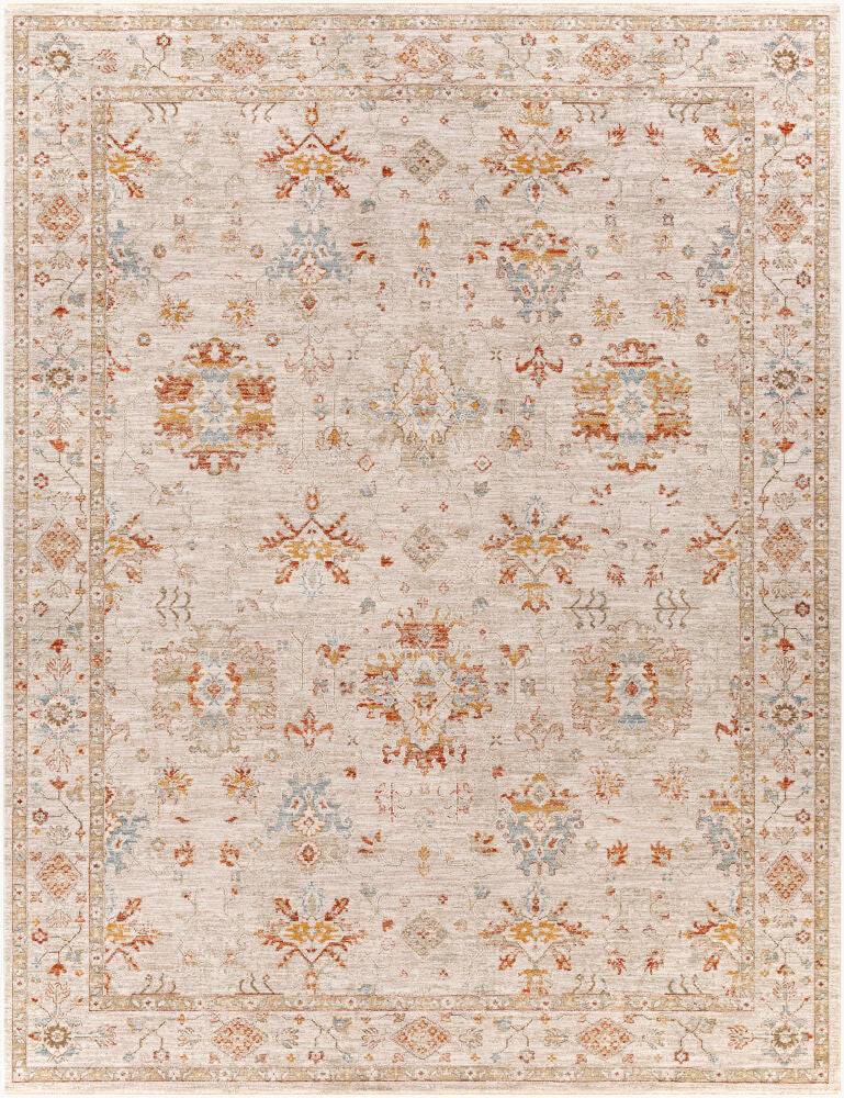 Avant Garde Machine Woven Rug — Charcoal/Denim Livabliss Area Rug