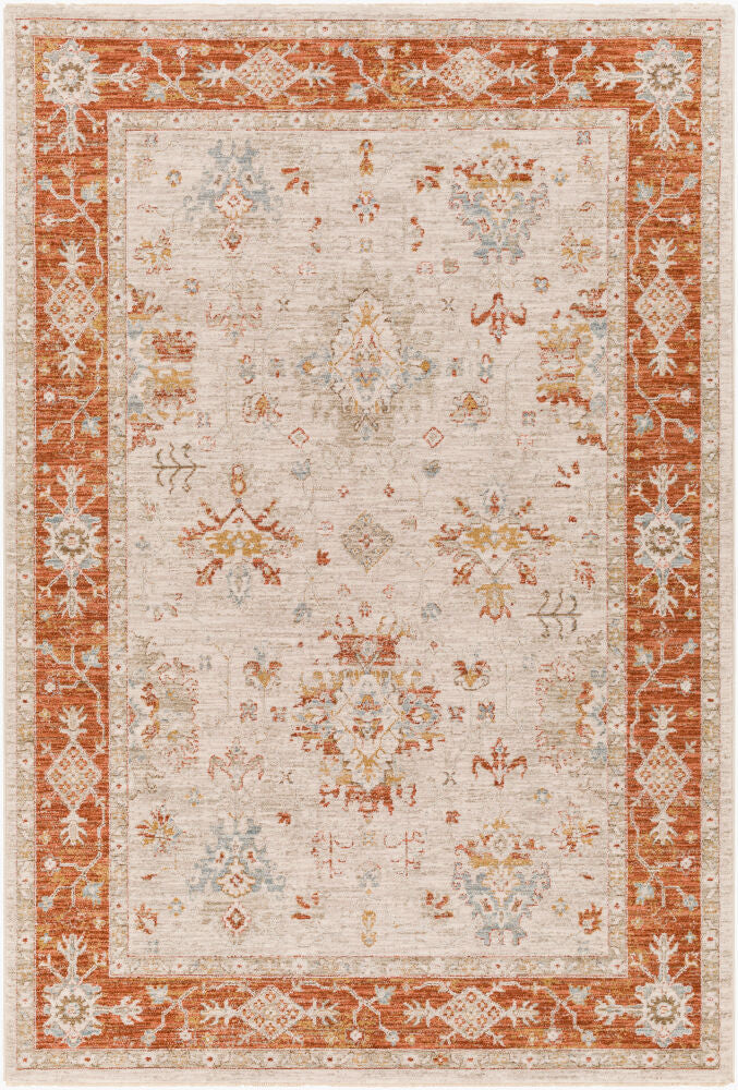 Avant Garde Machine Woven Rug — Charcoal/Denim Livabliss Area Rug