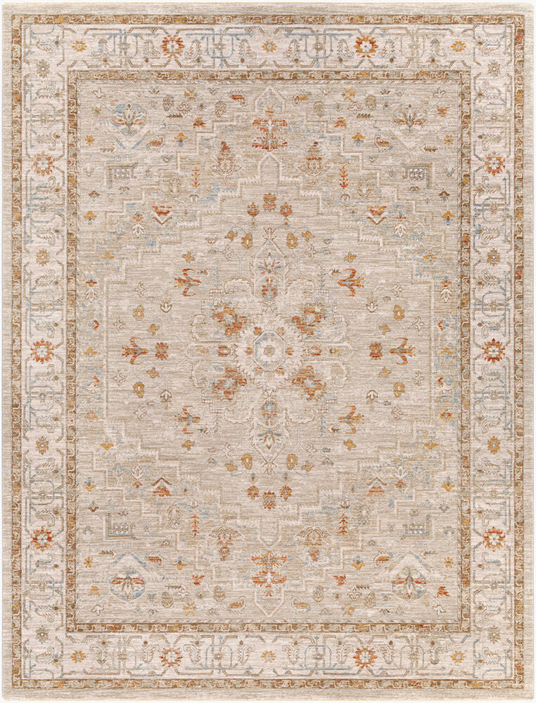 Avant Garde Machine Woven Rug — Charcoal/Denim Livabliss Area Rug