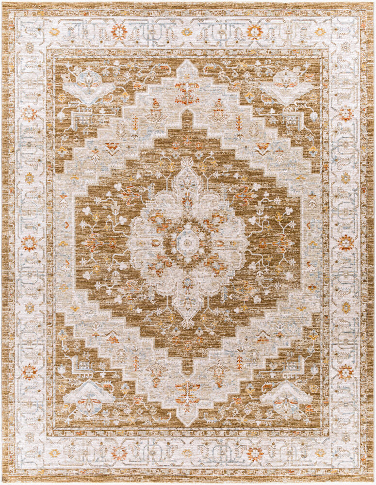 Avant Garde Machine Woven Rug — Charcoal/Denim Livabliss Area Rug