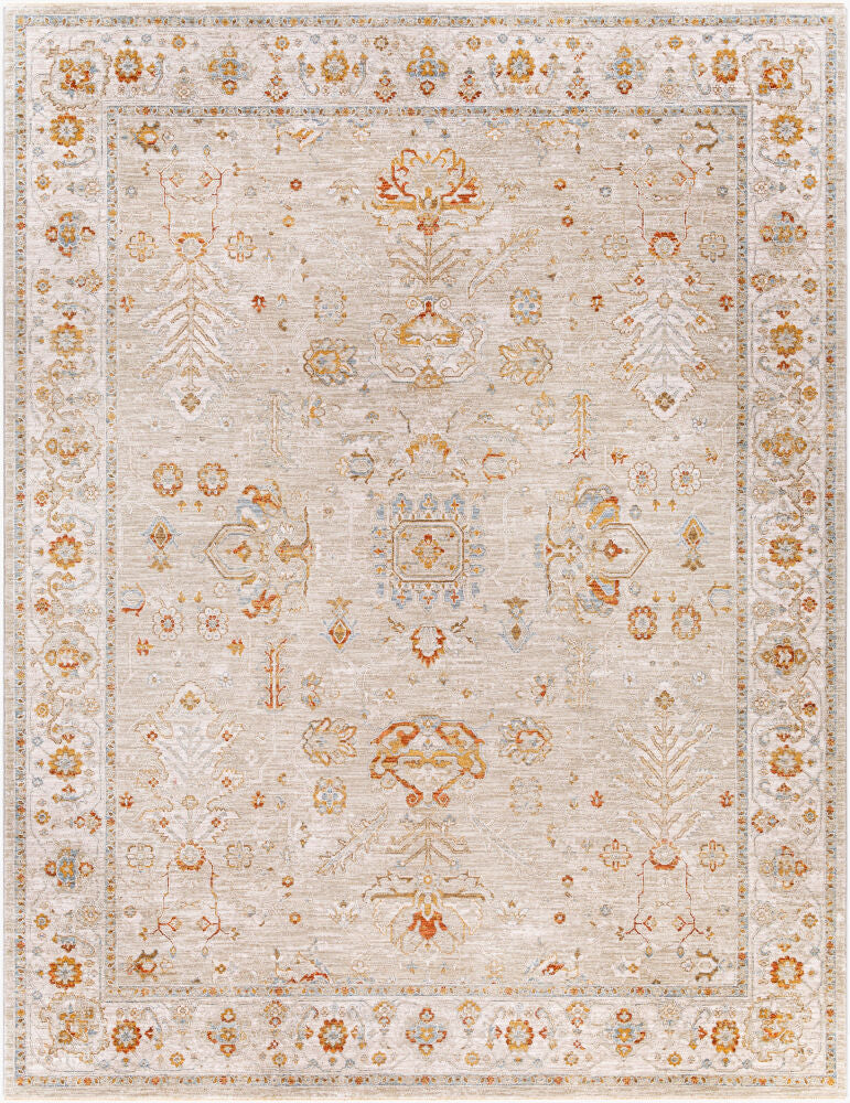 Avant Garde Machine Woven Rug — Charcoal/Denim Livabliss Area Rug