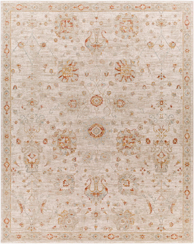 Avant Garde Machine Woven Rug — Charcoal/Denim Livabliss Area Rug