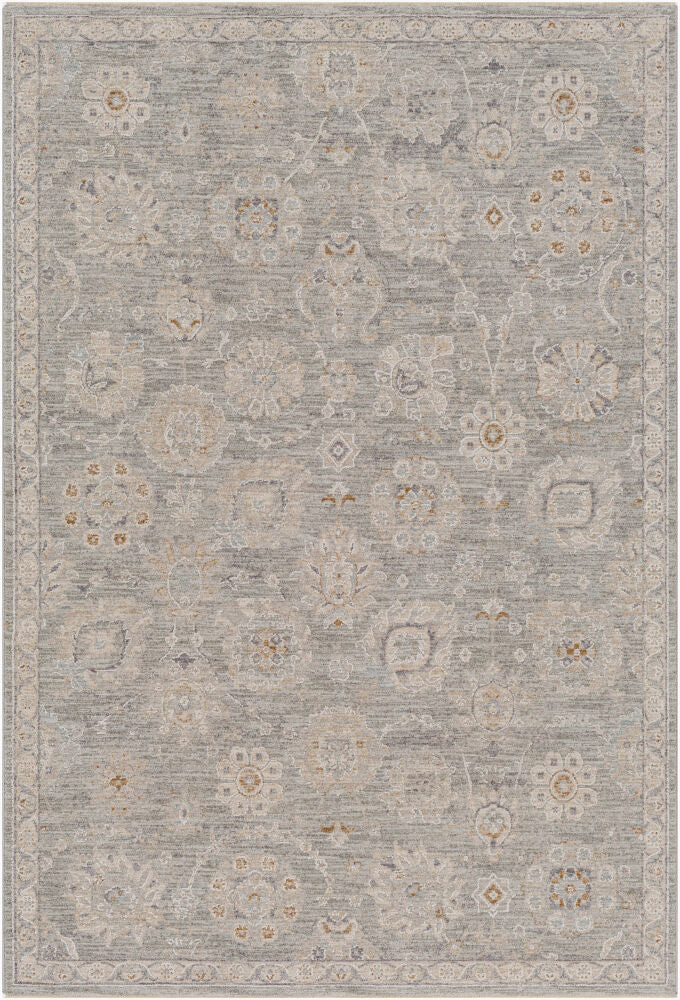 Avant Garde Machine Woven Rug — Brown/Denim Livabliss Area Rug