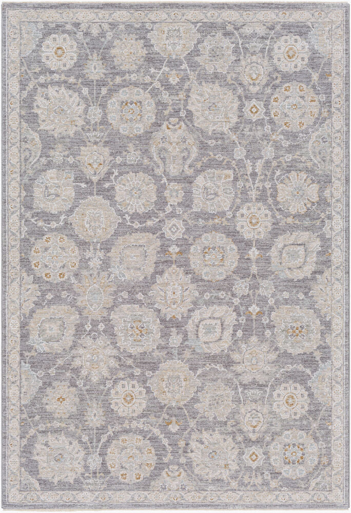 Avant Garde Machine Woven Rug — Brown/Denim Livabliss Area Rug