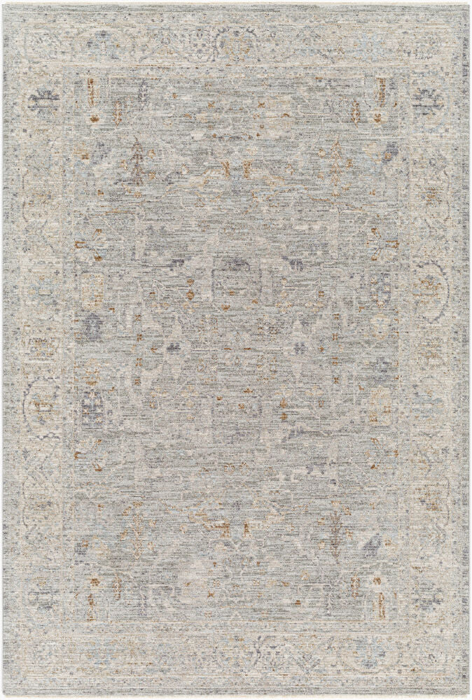 Avant Garde Machine Woven Rug — Brown/Charcoal Livabliss Area Rug