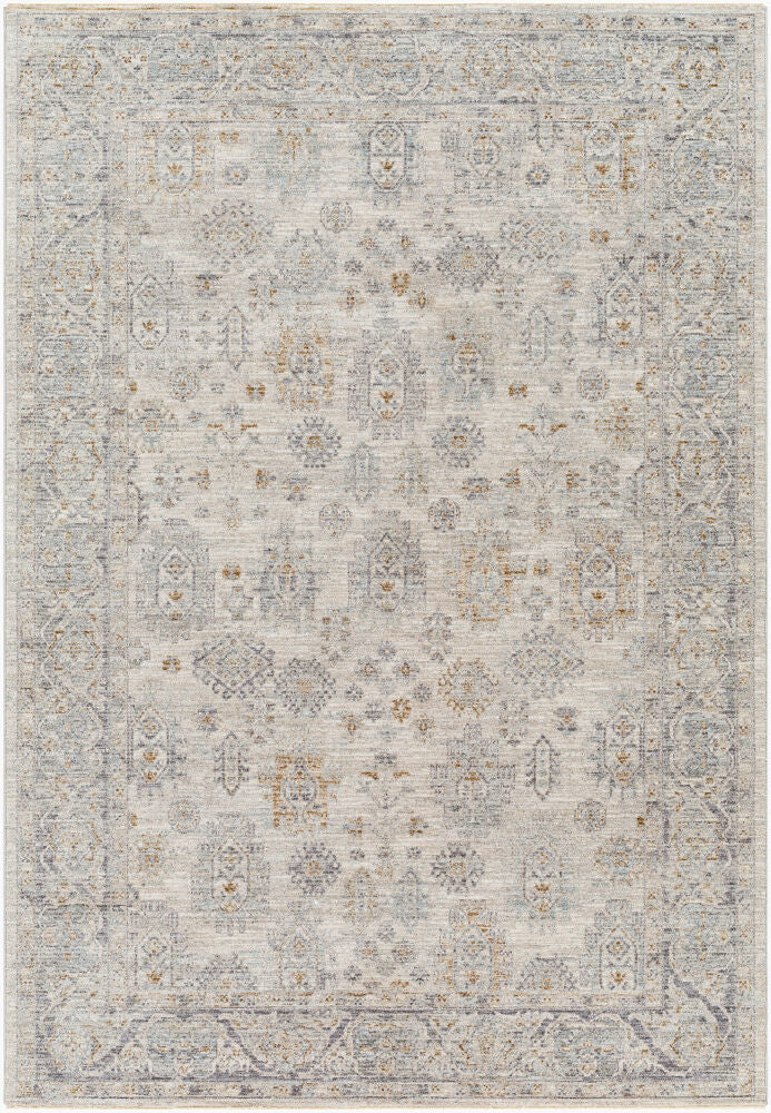Avant Garde Machine Woven Rug — Brown/Charcoal Livabliss Area Rug