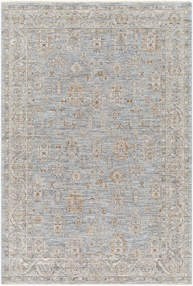 Avant Garde Machine Woven Rug — Brown/Charcoal Livabliss Area Rug