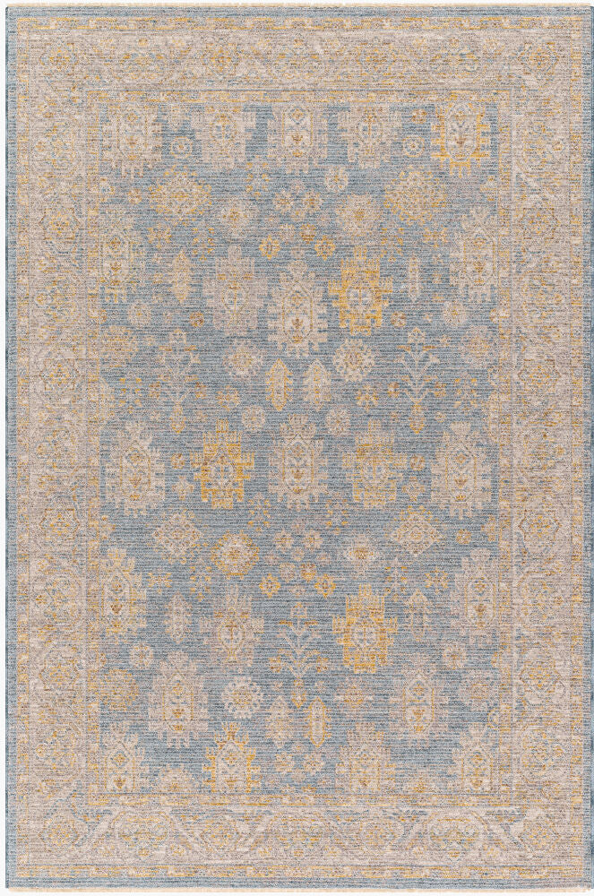 Avant Garde Machine Woven Rug — Charcoal/Dark Brown Livabliss Runner Rug