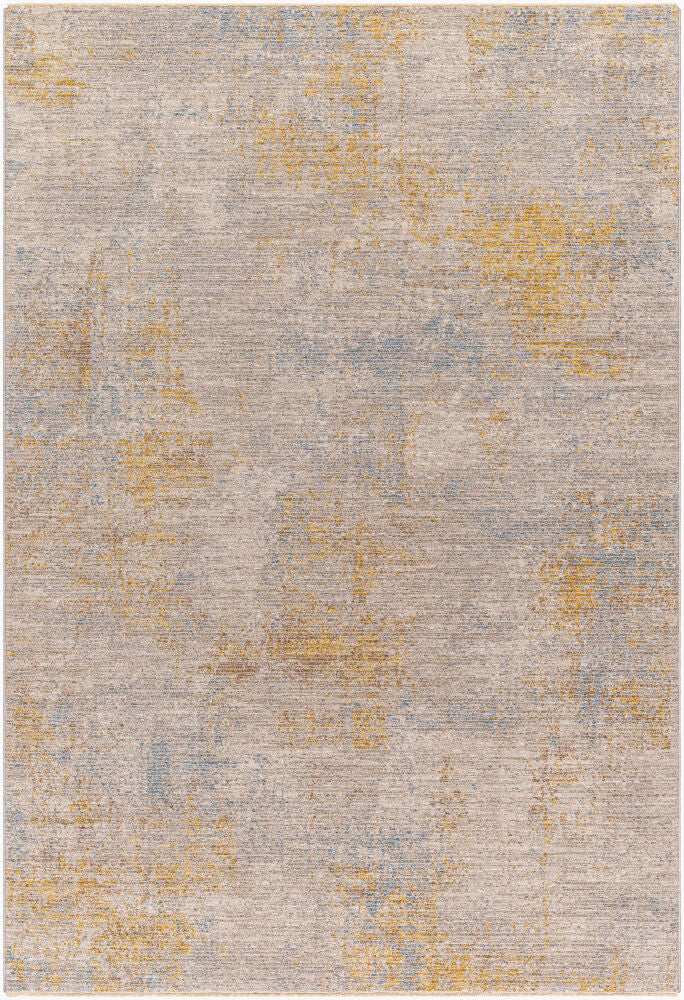 Avant Garde Machine Woven Rug — Charcoal/Dark Brown Livabliss Area Rug