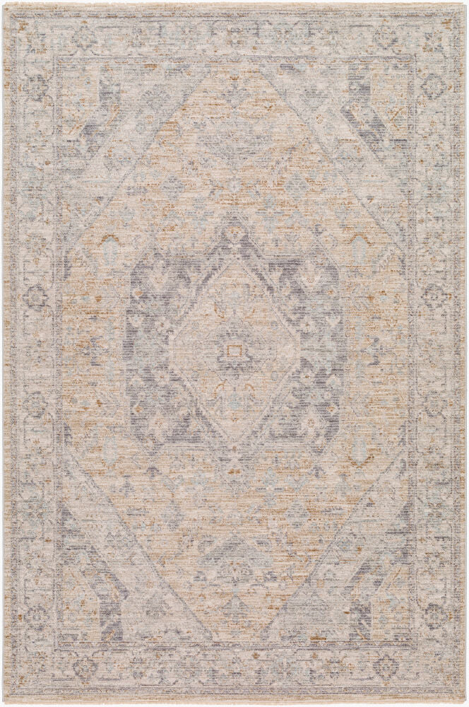 Avant Garde Machine Woven Rug — Brown/Charcoal Livabliss Area Rug