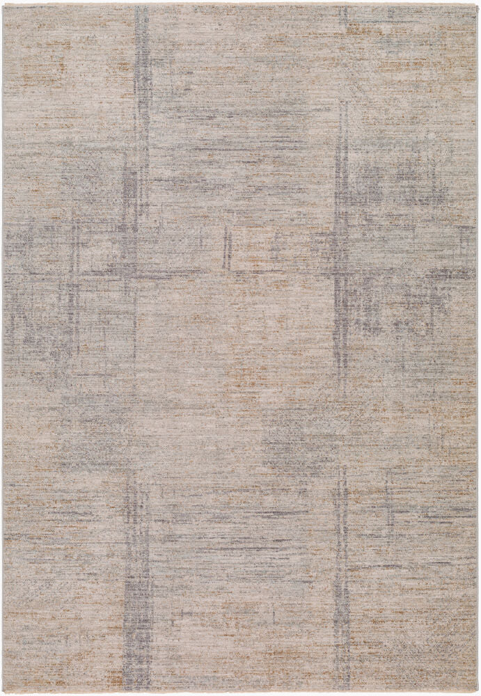 Avant Garde Machine Woven Rug — Brown/Charcoal Livabliss Area Rug