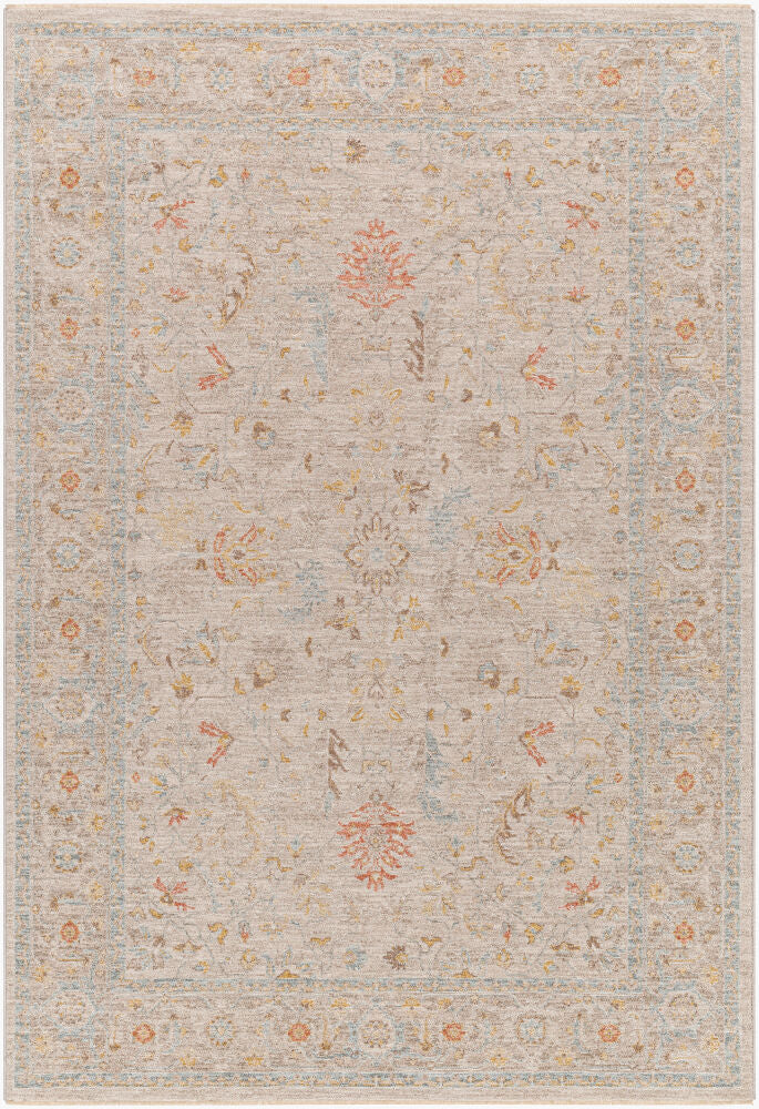 Avant Garde Machine Woven Rug — Amber/Dark Brown Livabliss Area Rug