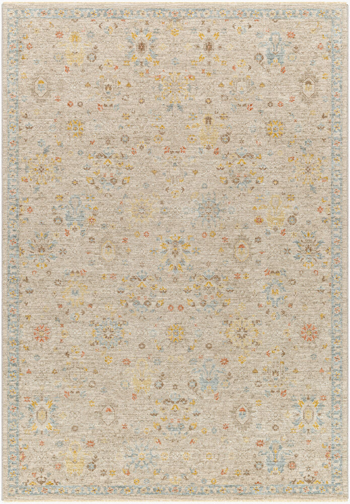 Avant Garde Machine Woven Rug — Amber/Dark Brown Livabliss Area Rug