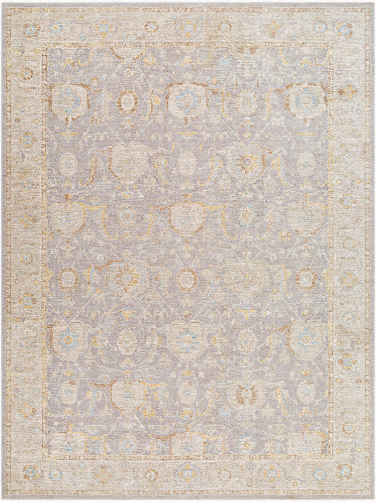 Avant Garde Machine Woven Rug — Charcoal/Cream Livabliss Area Rug