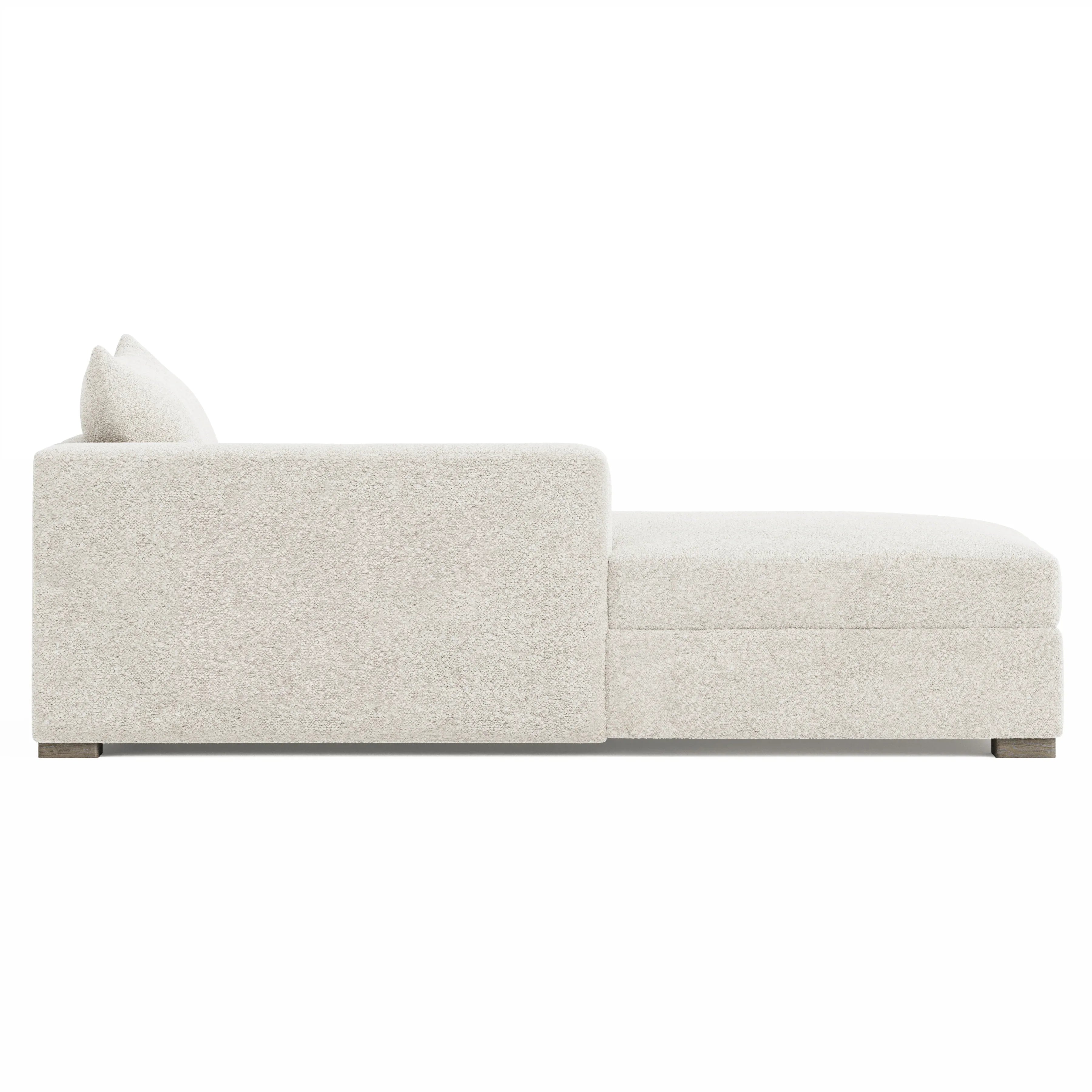 Helena Fabric Left Arm Chaise Bernhardt Interiors