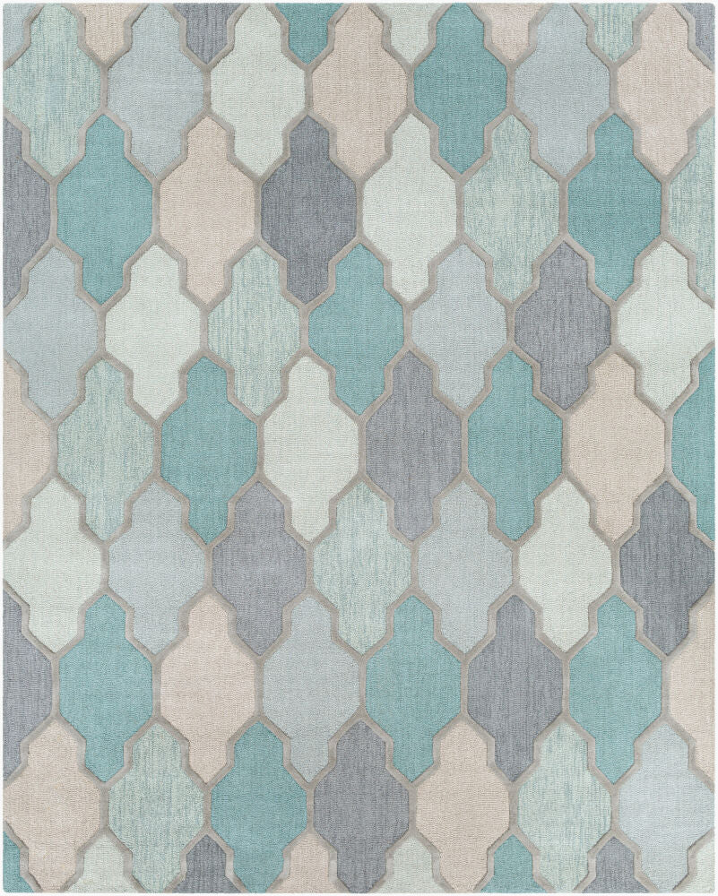 Pollack Handmade Rug — Charcoal/Dusty Sage Livabliss Area Rug