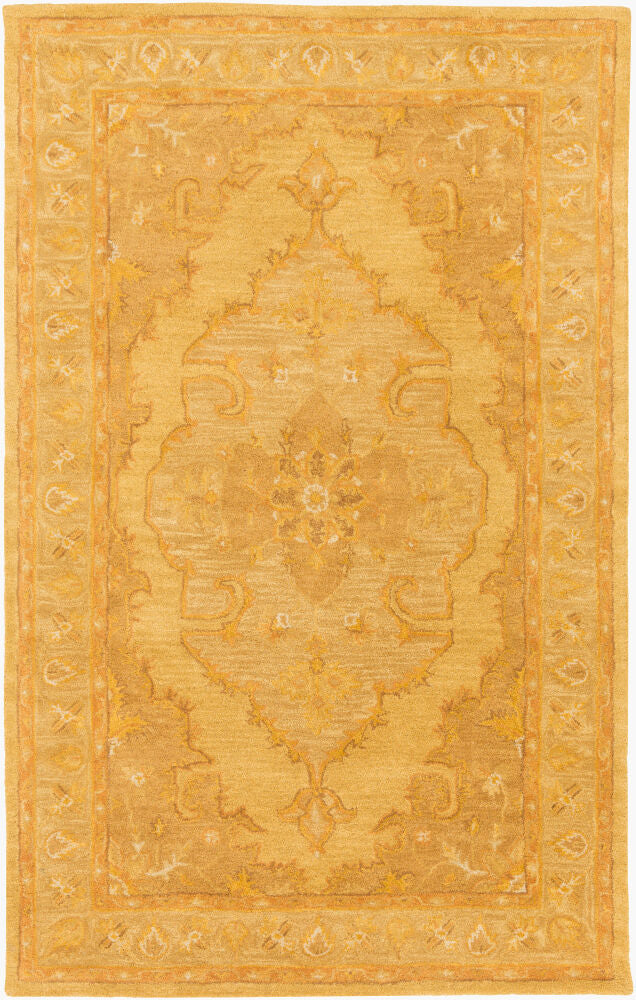 Middleton Handmade Rug — Brown/Mustard Livabliss Area Rug