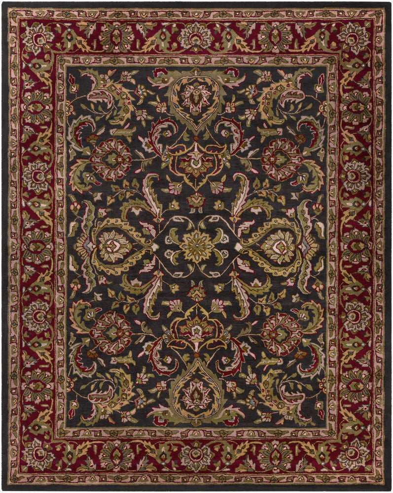Middleton Handmade Rug — Amber/Dark Brown Livabliss Area Rug