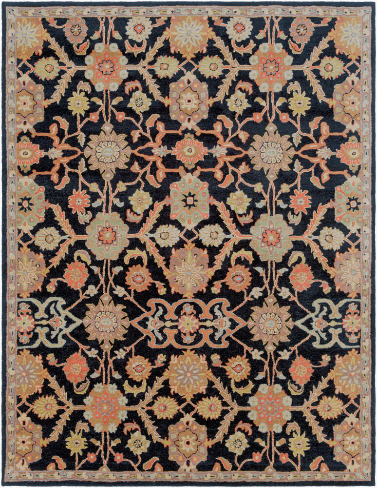 Middleton Handmade Rug — Black/Camel Livabliss Area Rug