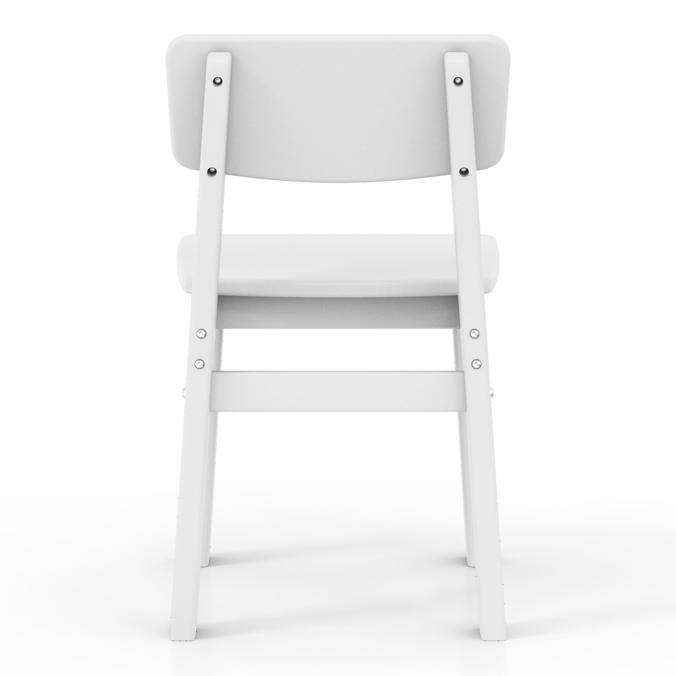 Tiny Terraces Essentials Kids' All-Weather Outdoor Dining Chair (Set of 2) Seahawk Designs Kids Patio Dining Chairs