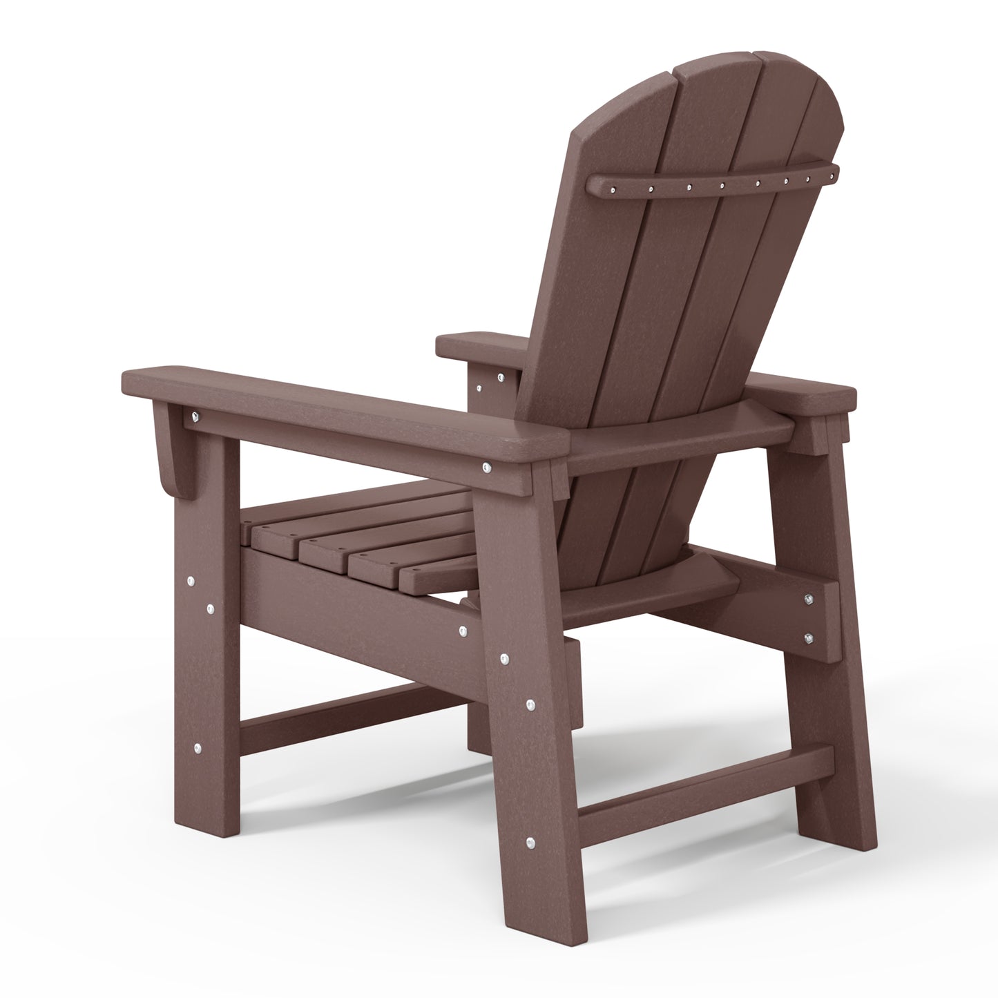 Tiny Terraces Kids' All-Weather Outdoor Poly Adirondack Chair Seahawk Designs Kids Adirondack Chairs