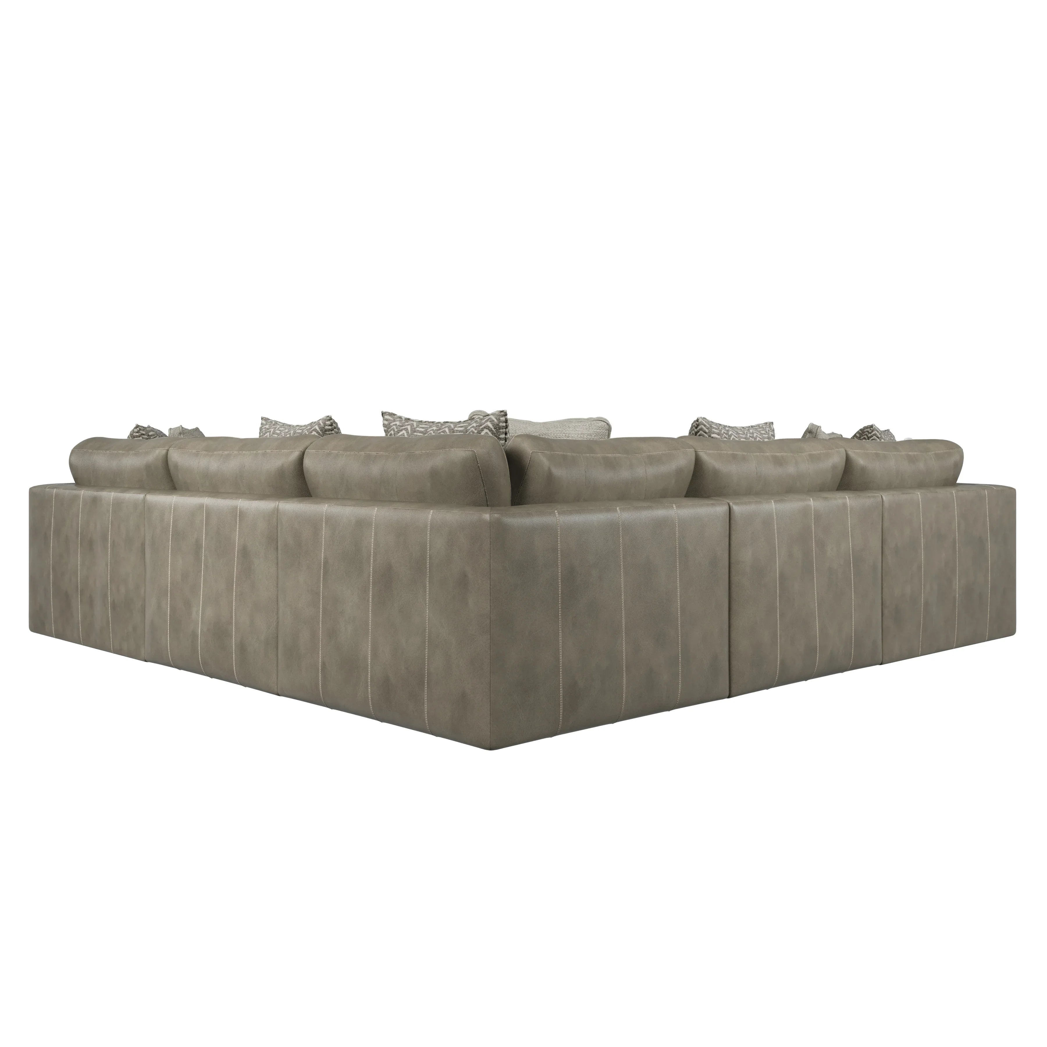 Stafford Leather Sectional Bernhardt Living
