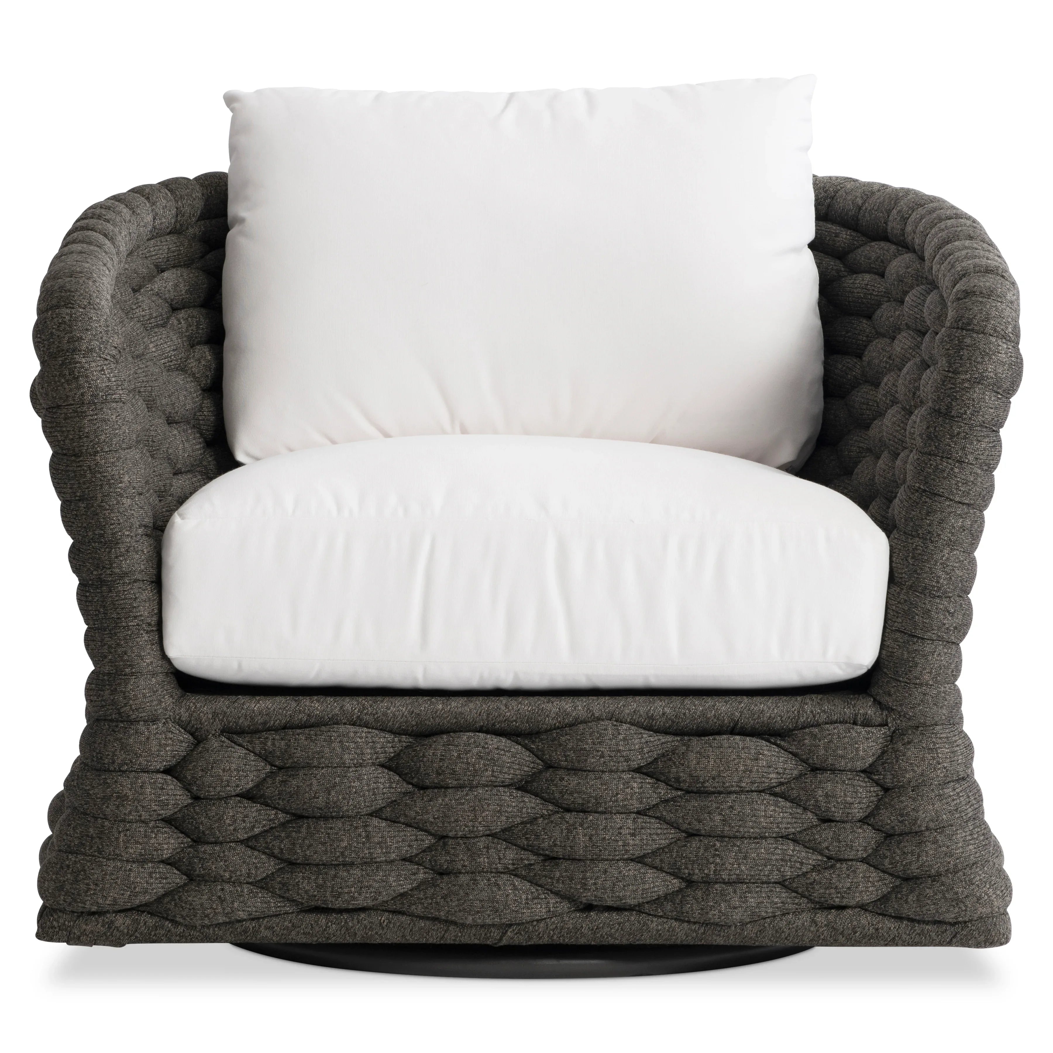 Salinas Fabric Swivel Chair Bernhardt Exteriors