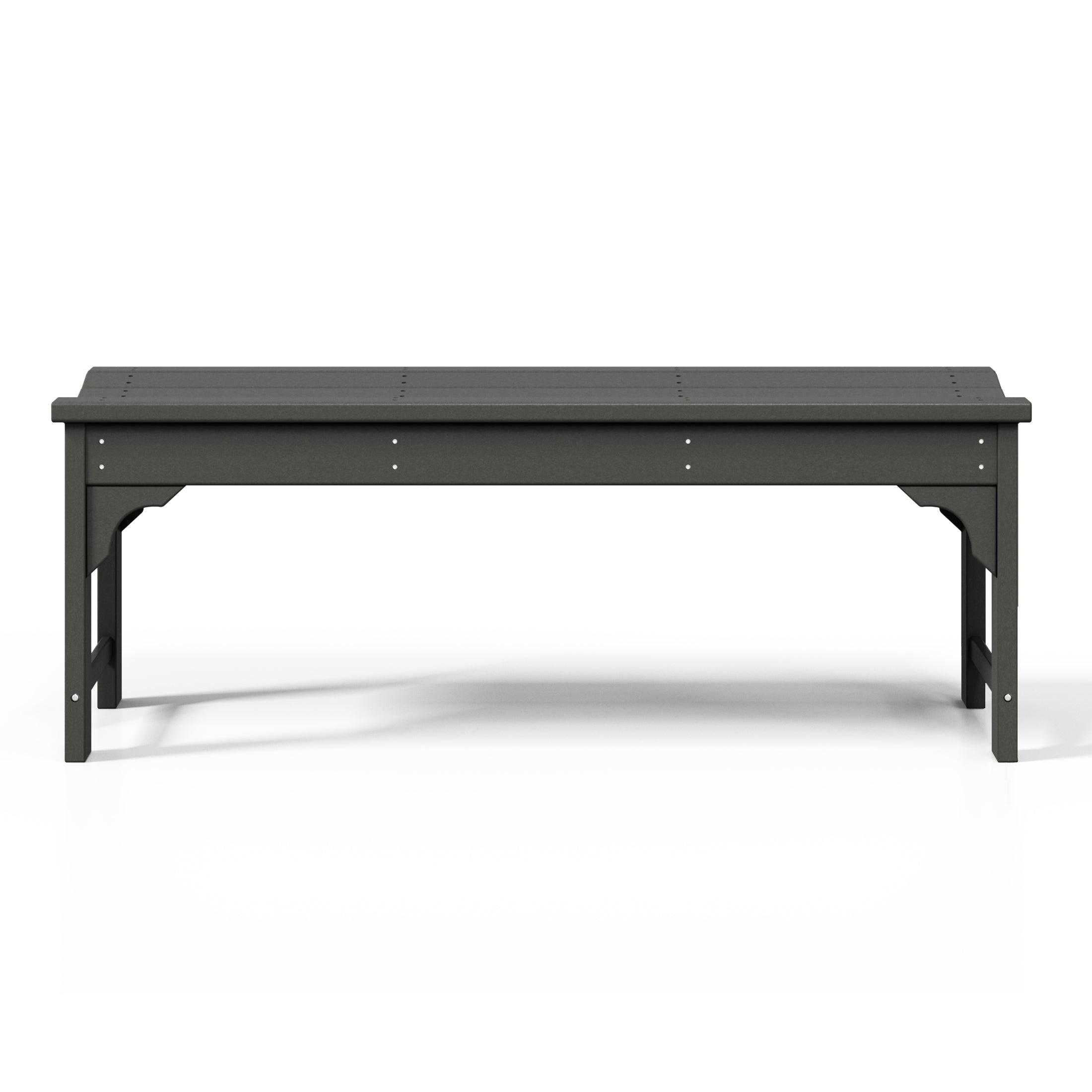 Concord All-Weather Outdoor Garden Backless Bench (46" Wide) Seahawk Designs Patio Benches