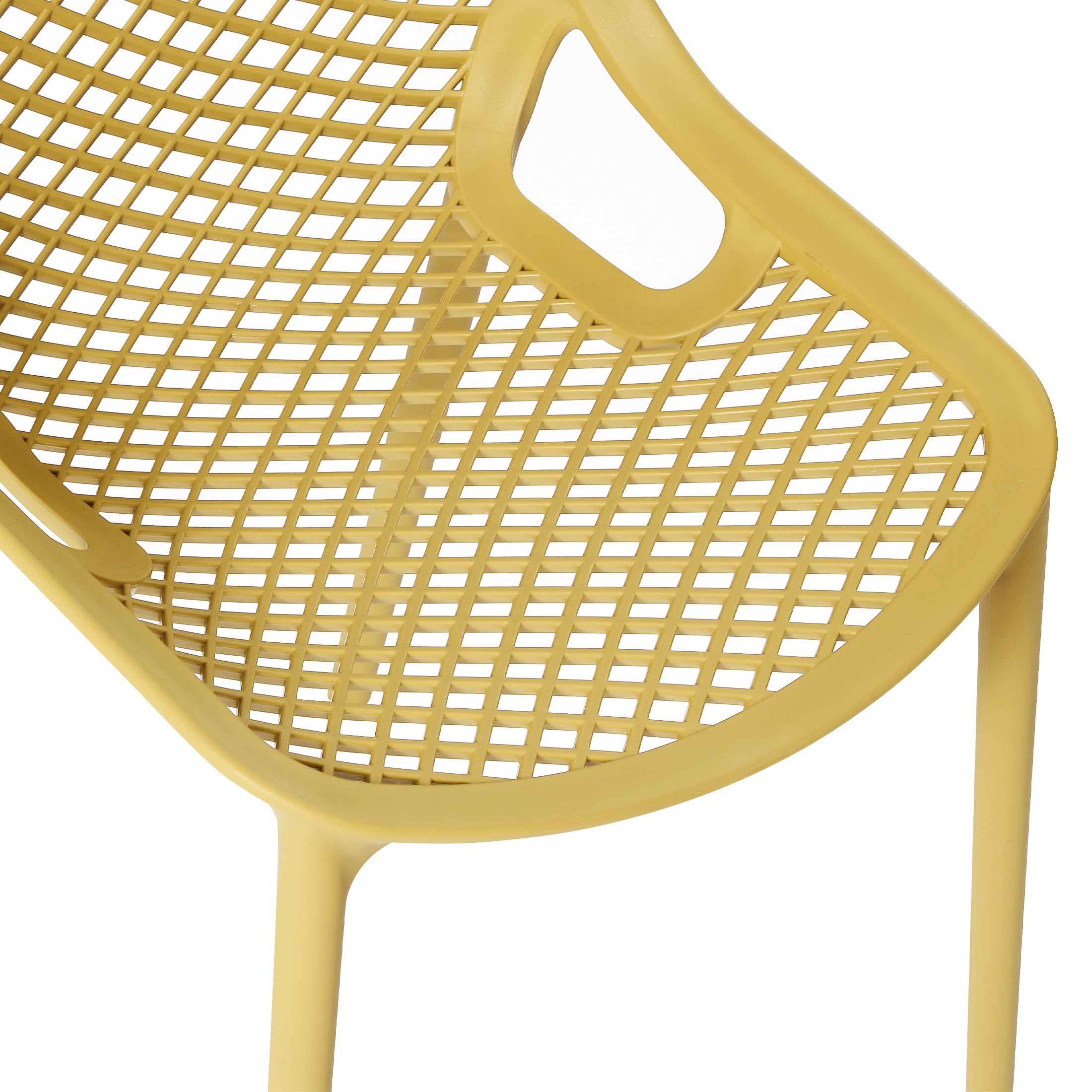 Polyform Stacking Dining Side Chair (Set of 2) Seahawk Designs Patio Dining Chairs