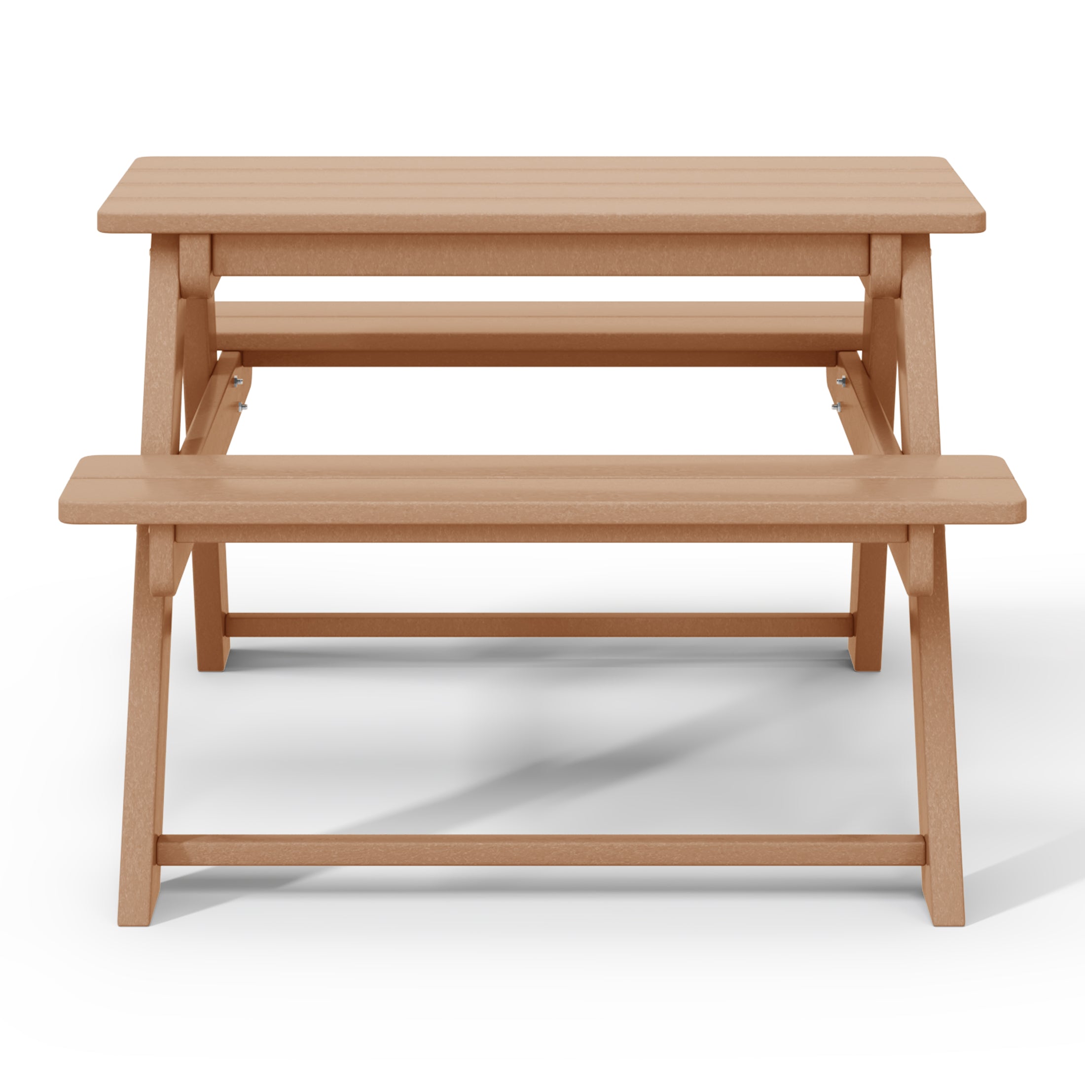 Tiny Terraces Kids' All-Weather Outdoor Picnic Table Seahawk Designs Kids Picnic Tables