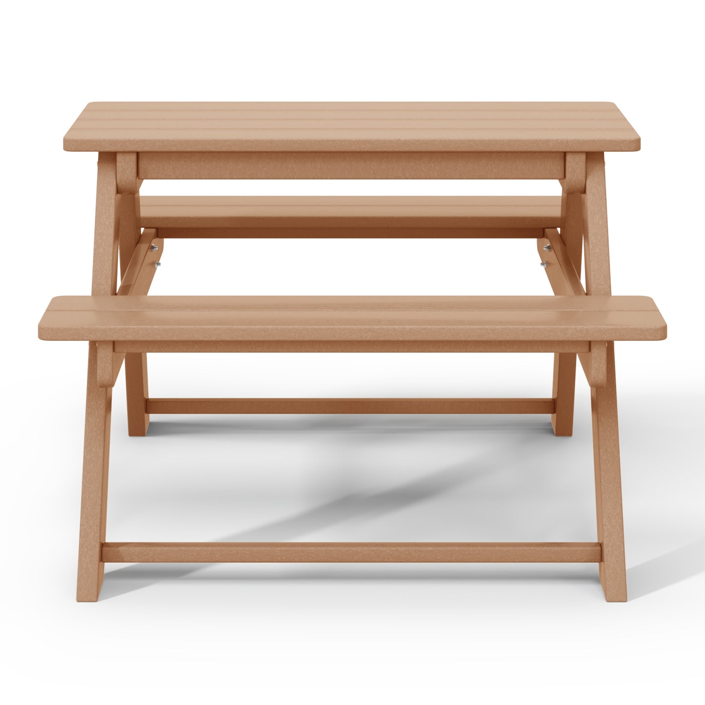 Tiny Terraces Kids' All-Weather Outdoor Picnic Table Seahawk Designs Kids Picnic Tables