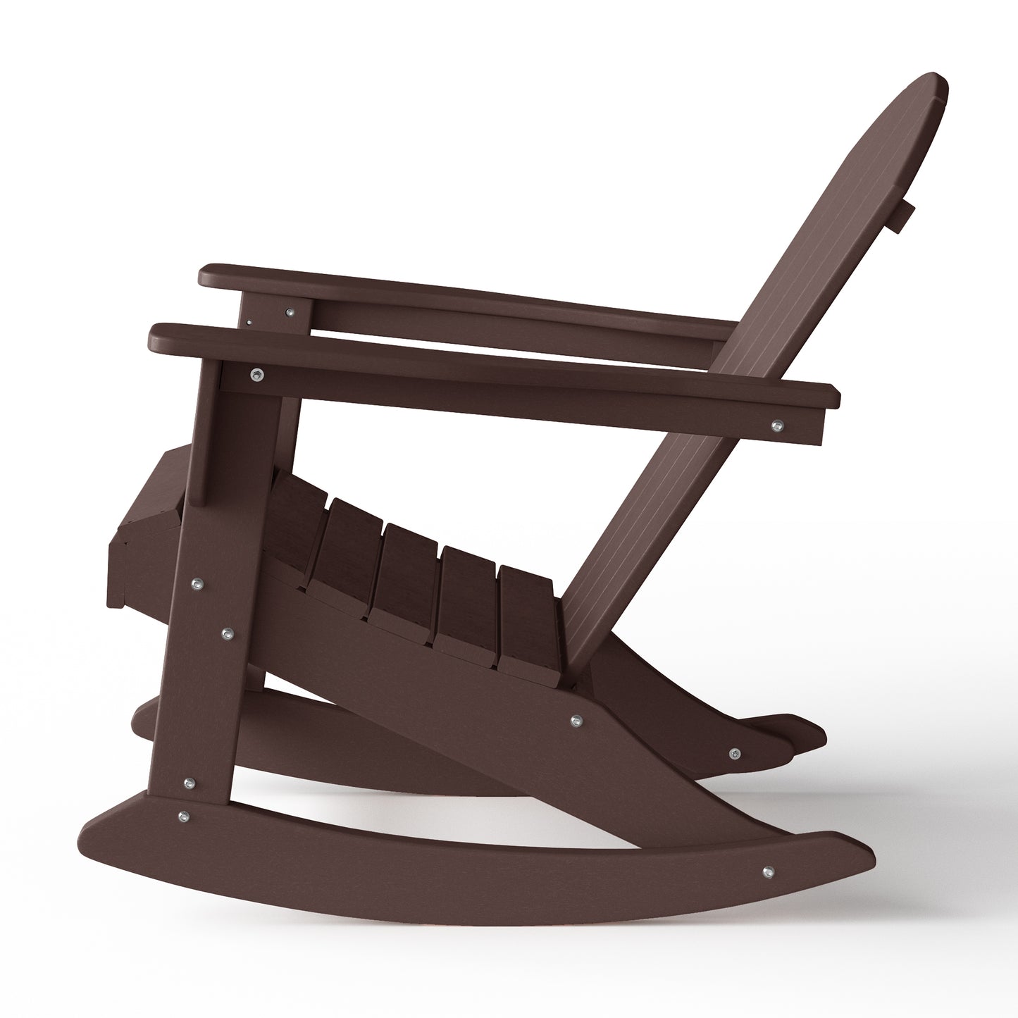 Chatham All-Weather Outdoor Classic Adirondack Rocking Chair Seahawk Designs Patio Rocking Chairs