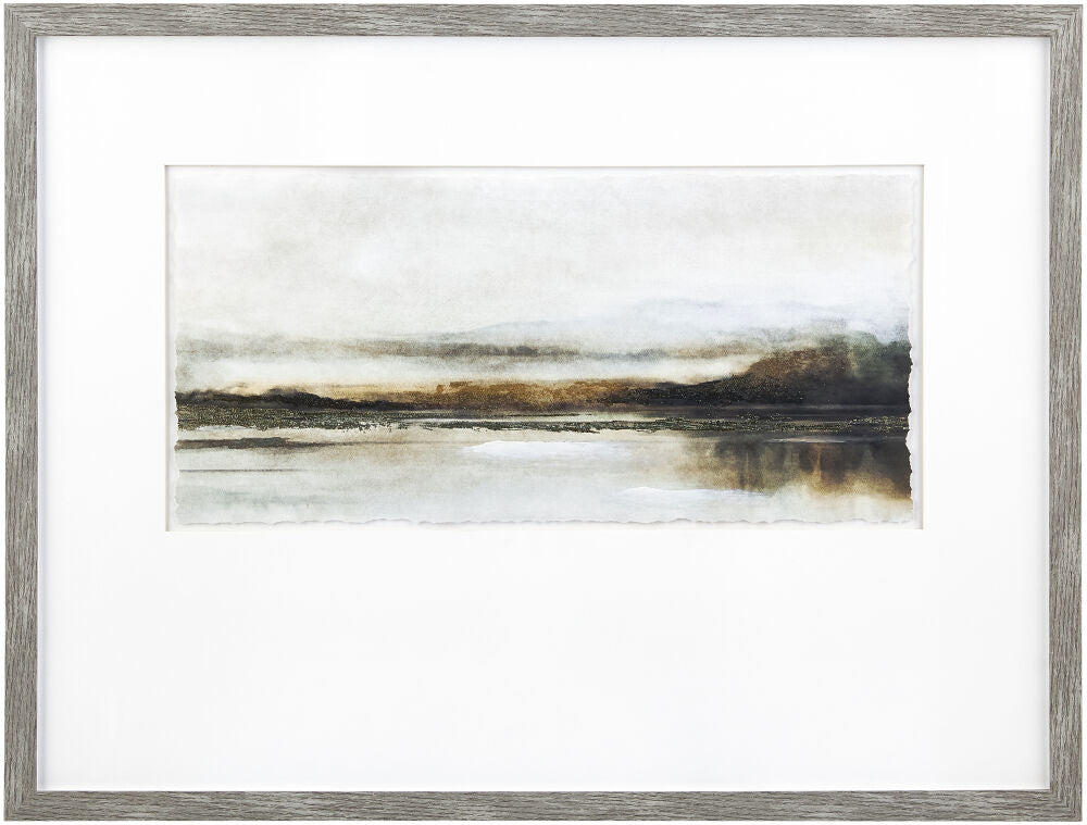 Backwoods Framed Art — Gray Livabliss Wall Art