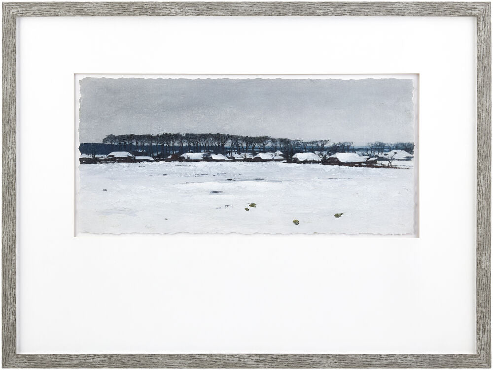 Backwoods Framed Art — Gray Livabliss Wall Art