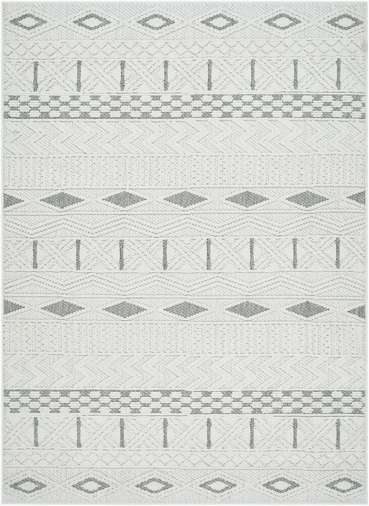 Bouclair Machine Woven Rug — Cream/Ivory