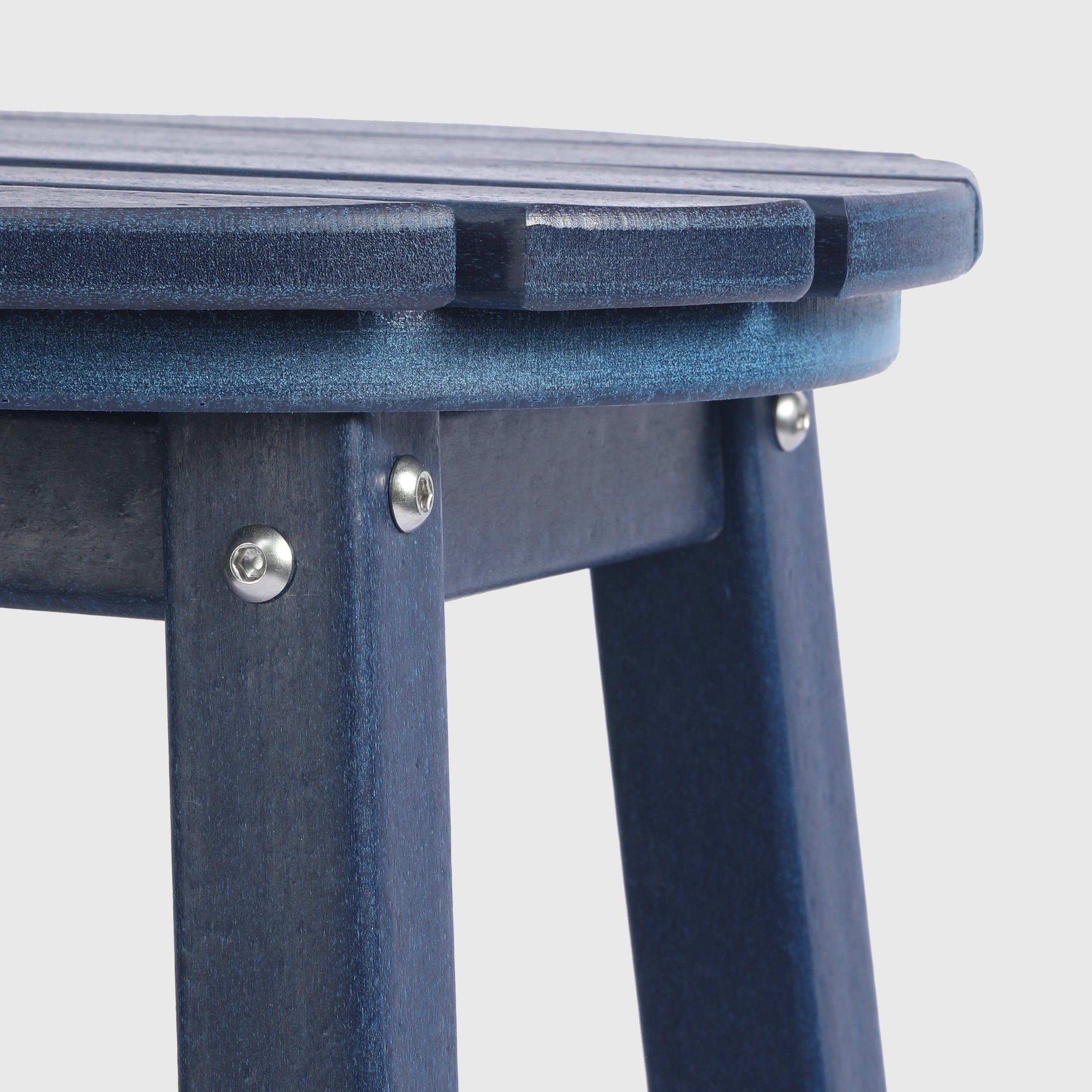 Stockholm All-Weather Outdoor Round Counter Stool (24" Height) Seahawk Designs Patio Bar & Counter Stools