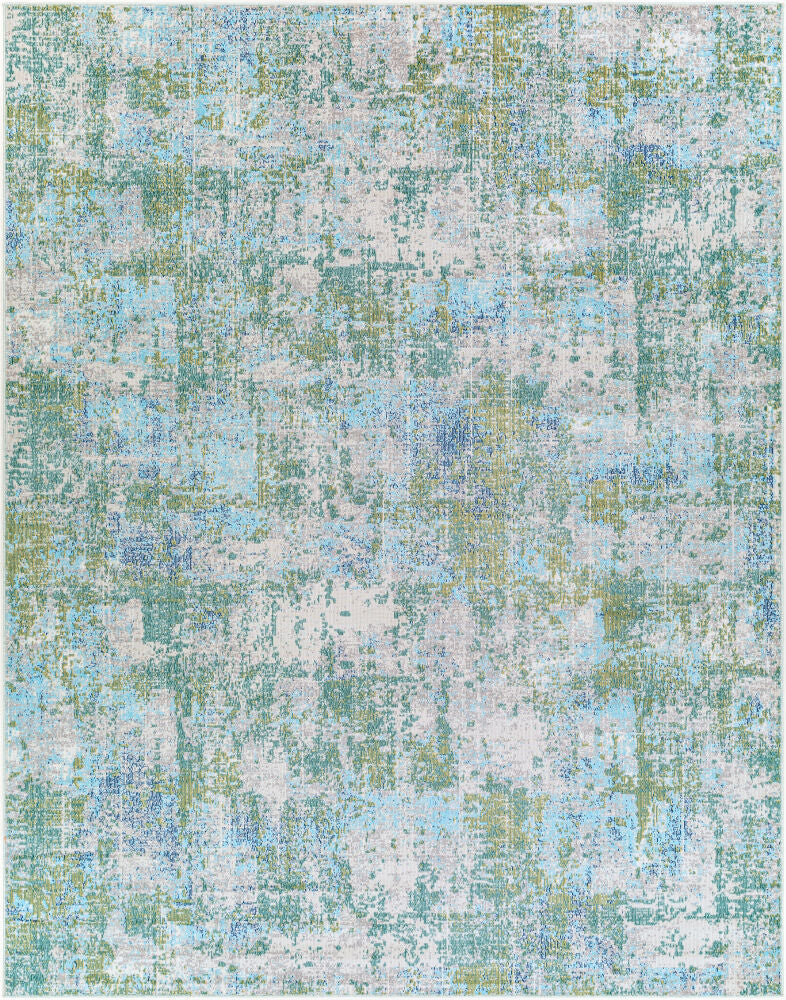 Bodrum Machine Woven Rug — Light Beige/Medium Gray