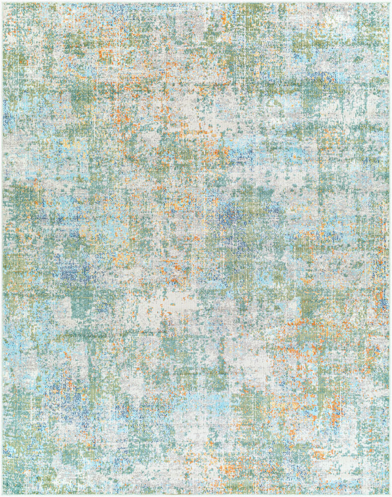 Bodrum Machine Woven Rug — Light Beige/Medium Gray