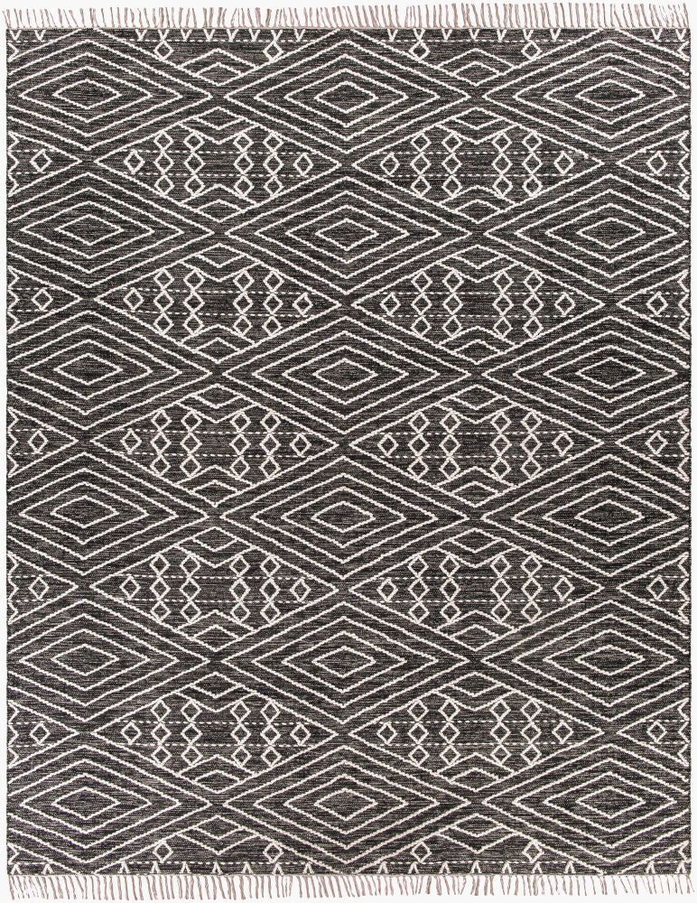 Bedouin Handmade Rug — Black/Cream