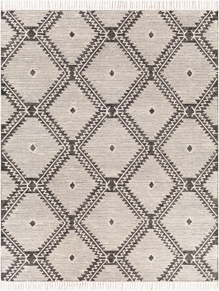 Bedouin Handmade Rug — Black/Cream