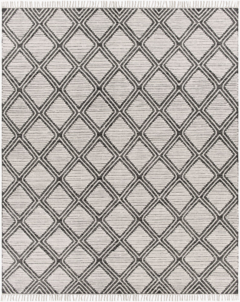 Bedouin Handmade Rug — Black/Cream