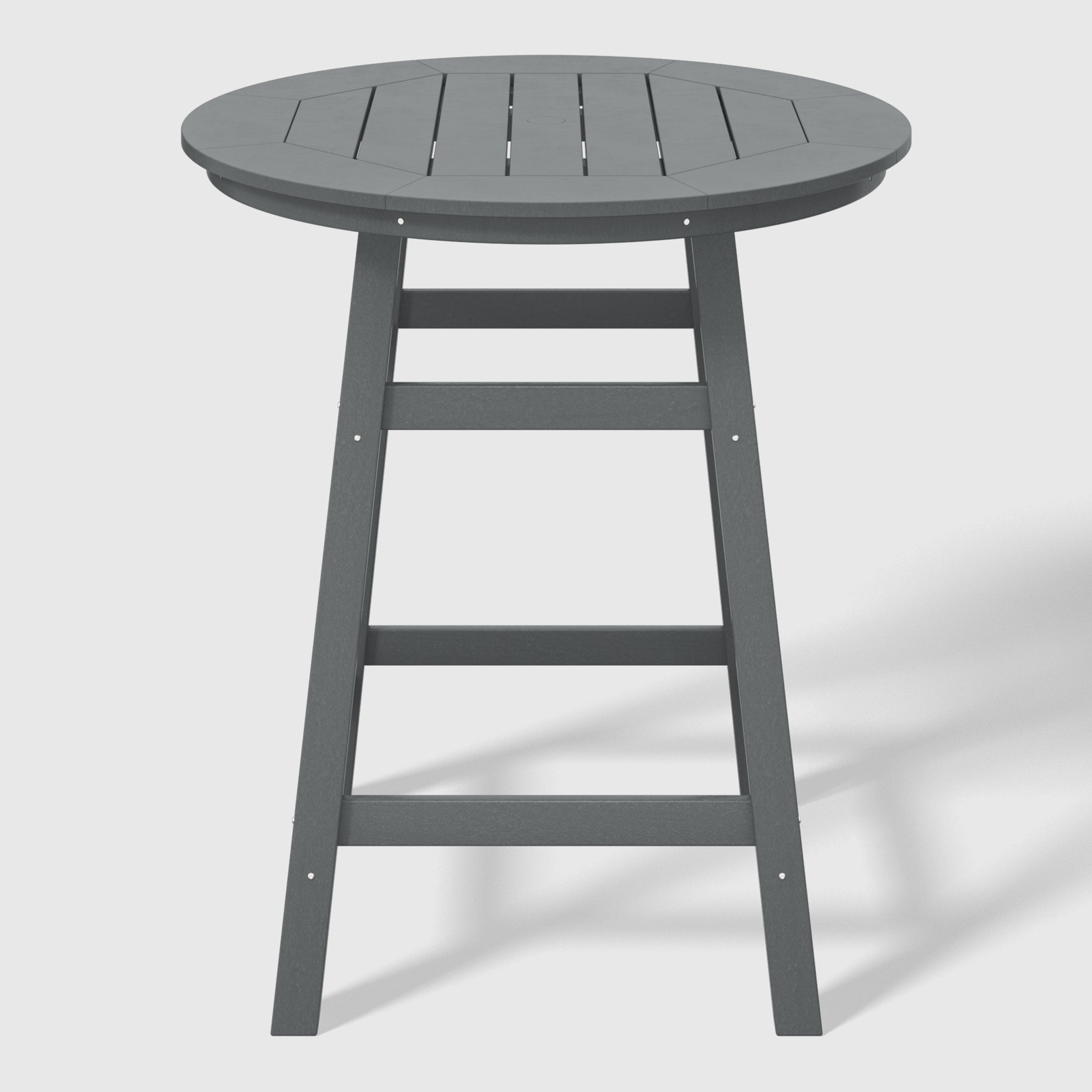 Stockholm All-Weather Outdoor 35" Round Counter Table (37" Height) Seahawk Designs Patio Bar Tables