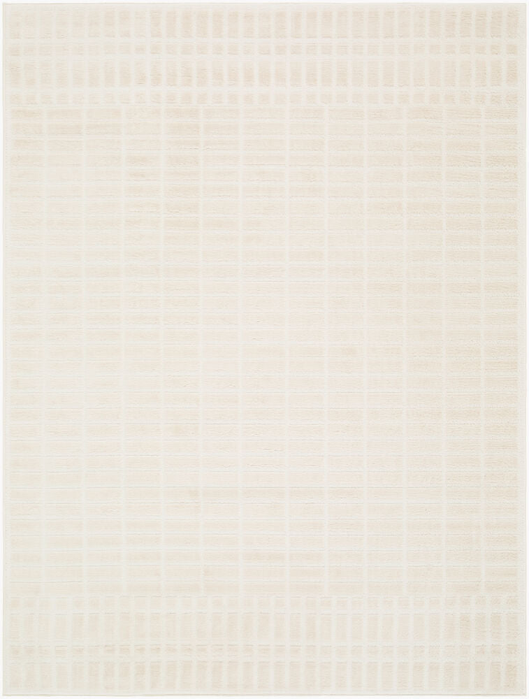Brugge Machine Woven Rug — Cream/Light Beige