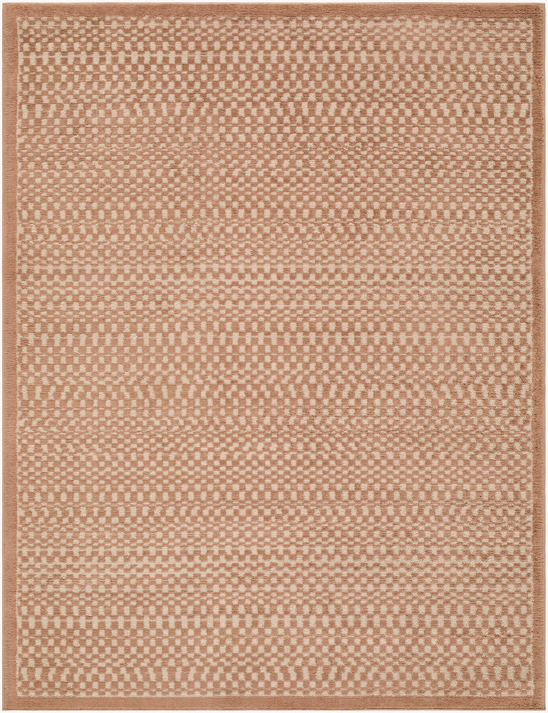 Brugge Machine Woven Rug — Light Brown/Medium Brown