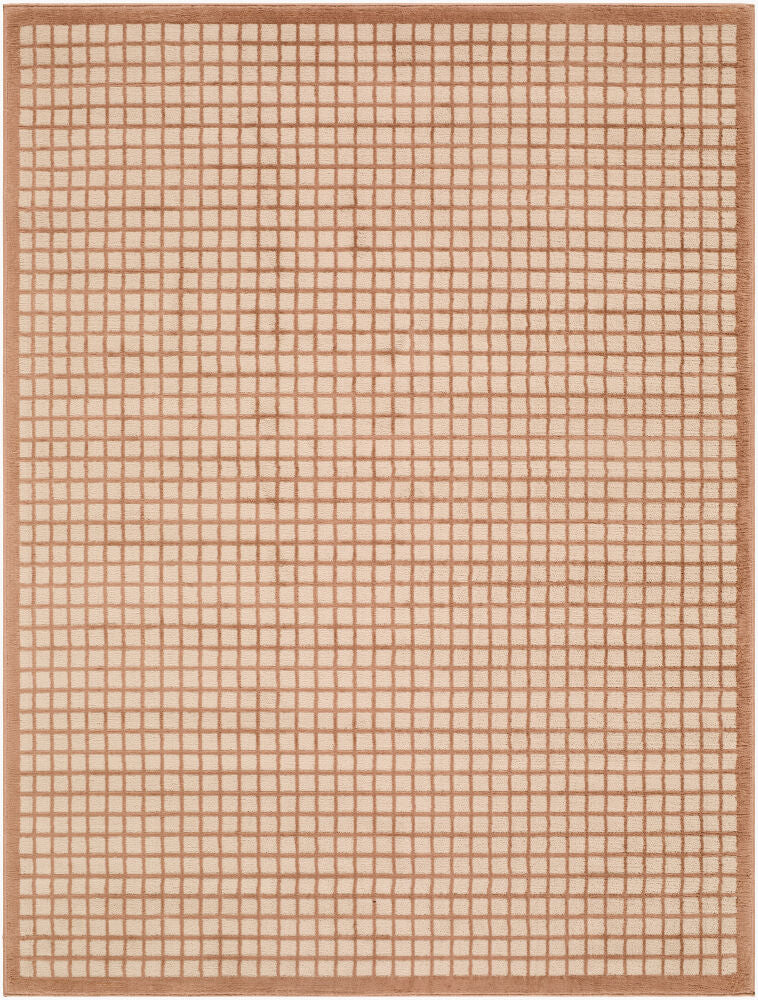 Brugge Machine Woven Rug — Light Brown/Medium Brown