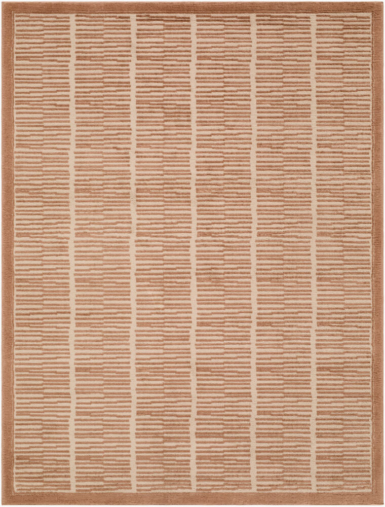 Brugge Machine Woven Rug — Light Brown/Medium Brown