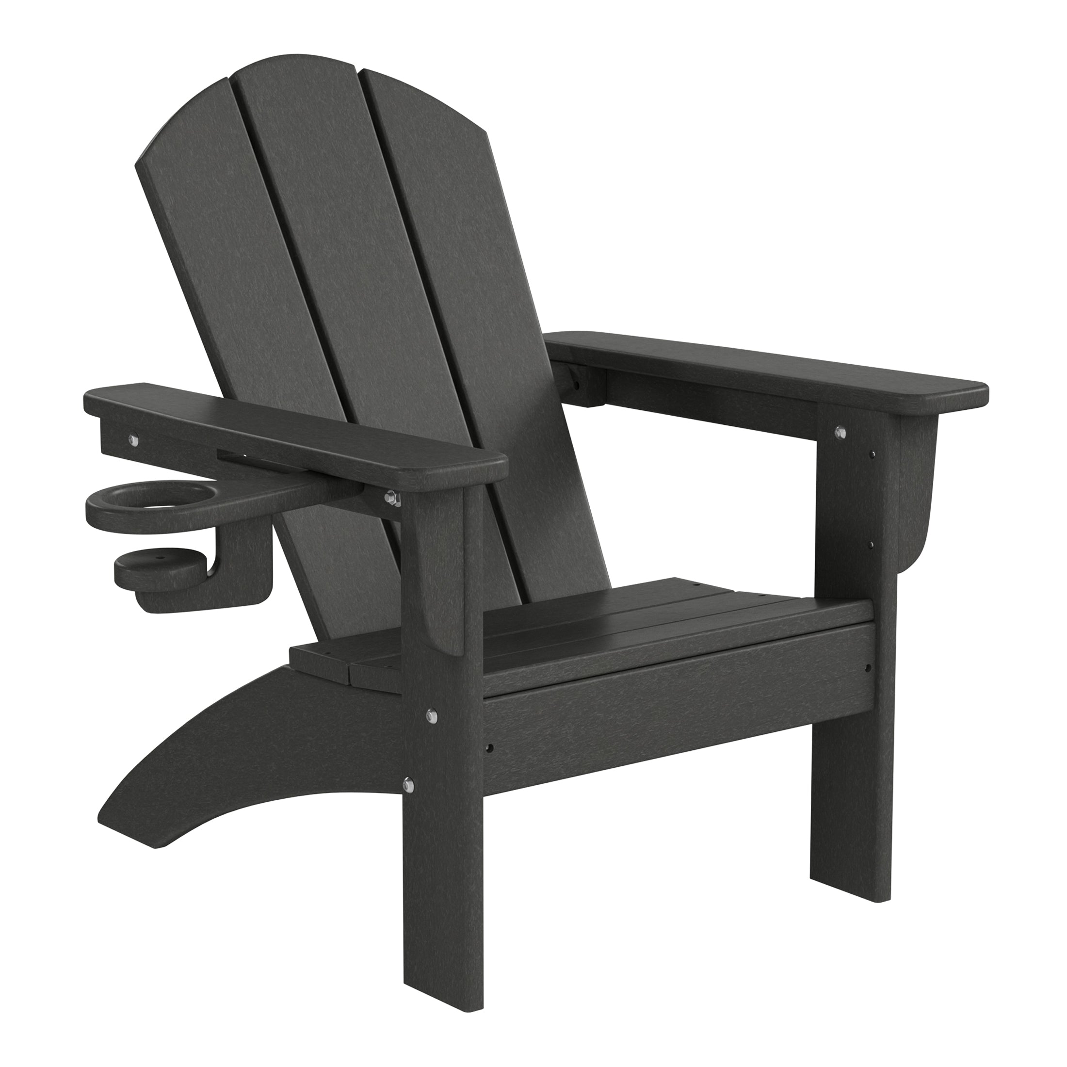 Tiny Terraces Kids Adirondack Chair with Cup Holder (Set of 2) Seahawk Designs Kids Adirondack Chairs