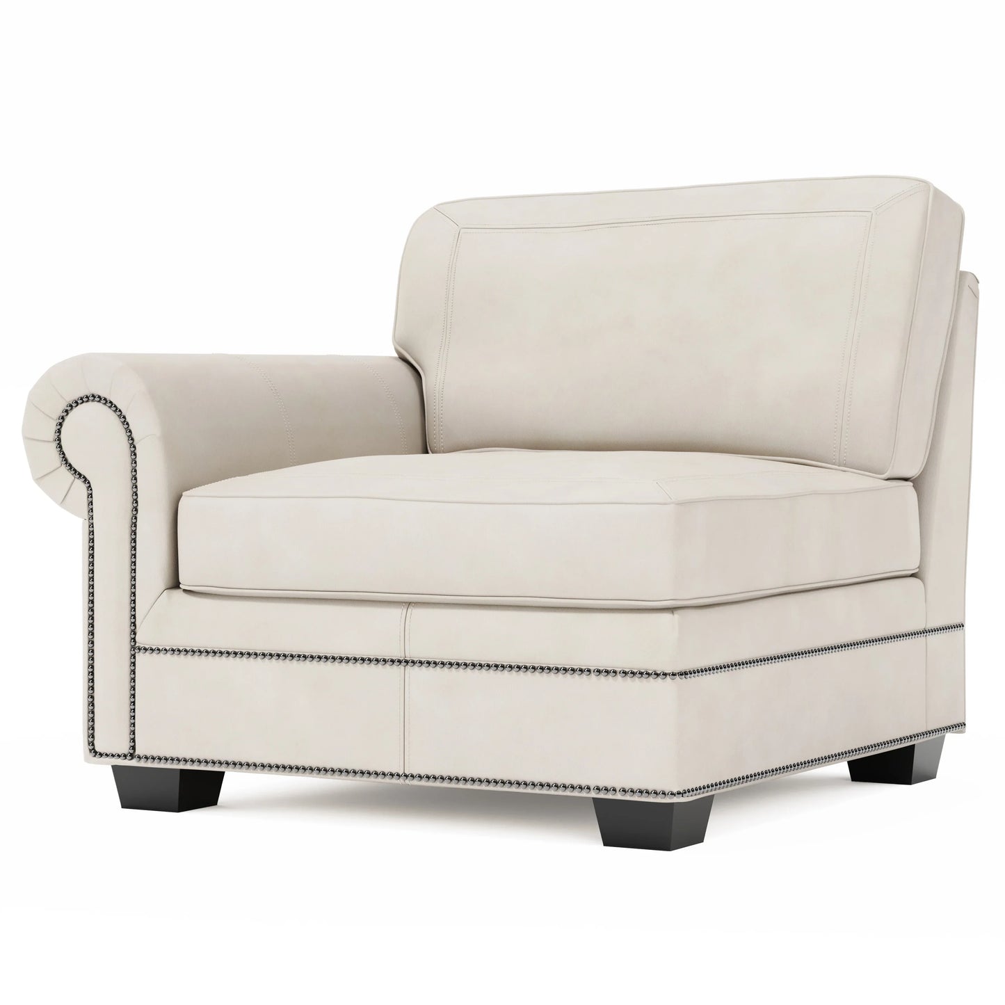 Grandview Leather Left Arm Chair Bernhardt Living